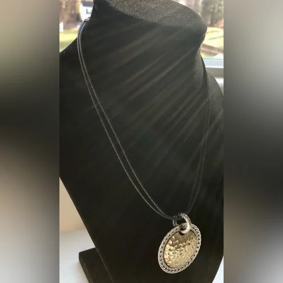 Jewels by Park Lane Pendant on Leather Cord - Picture 2 of 8